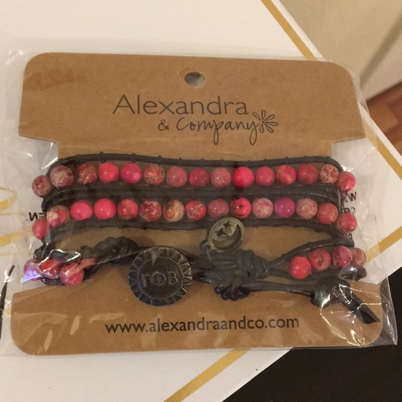 Gamma phi beta sorority wrap bracelet - Picture 2 of 4